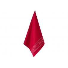 Ladelle Professional duży ręcznik kuchenny z bawełny - czerwony L40264