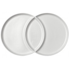Ladelle Loop Serving Platter talerz biały 2-częściowy  L61379
