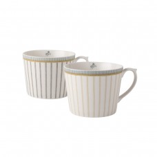 Laura Ashley Tea zestaw 2 kubków 0,3 l. porcelanowych W182946 Stripe 